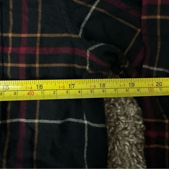 Club Monaco Women’s Black Red & Yellow Plaid Button Up Slim Fit Size Small - Picture 6 of 8